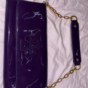 Purple Tory Burch Purse